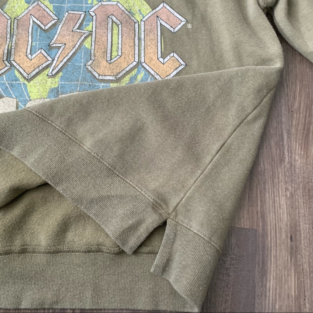 AC/DC NWT Sweater Hoodie 1979 World Tour - Picture 11 of 16